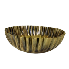 Centro de Mesa Metal ouro velho P
